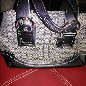 Coach signature bag